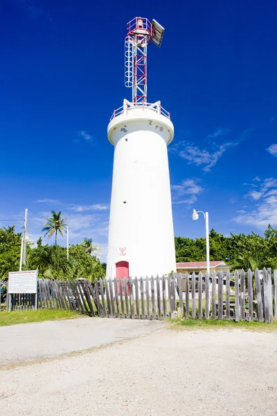 Vuurtoren, galera punt, trinidad — Stockfoto