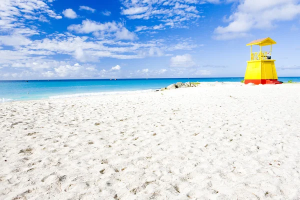 Каюта на пляже, Enterprise Beach, Barbados, Caribbean — стоковое фото