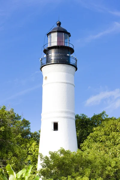 The Key West Lighthouse, Florida Keys, Флорида, США — стоковое фото