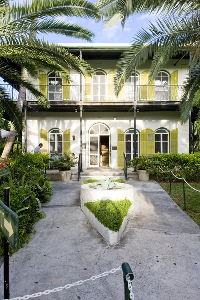 海明威的房子，基韦斯特，佛罗里达美国 — 图库照片