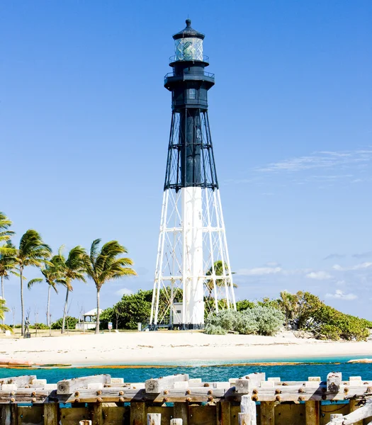Hillsboro Lighthouse, Pompano Beach, Florida, EE.UU. —  Fotos de Stock