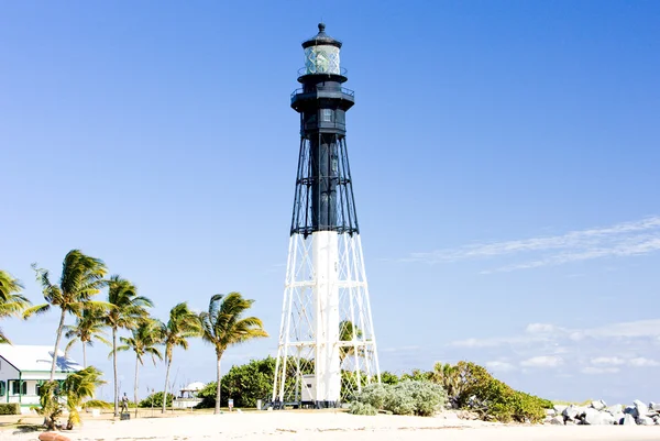 Hillsboro Lighthouse, Pompano Beach, Florida, USA — Stock Photo, Image