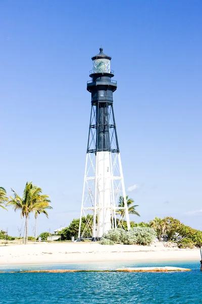 Hillsboro vuurtoren, pompano beach, florida, Verenigde Staten — Stockfoto