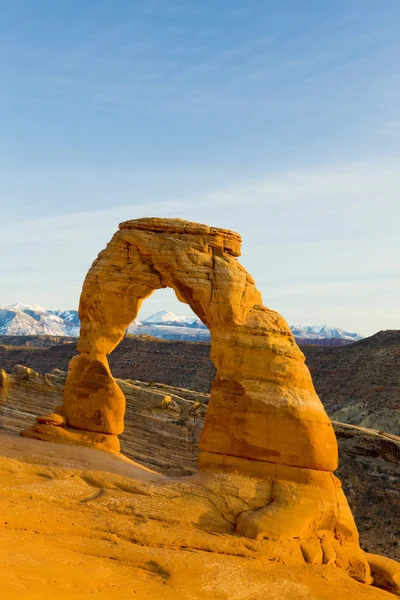 Delicate arch, Arches National Park, Utah, EE.UU. — Foto de Stock