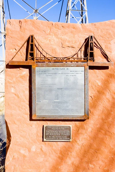 Dewey Bridge, Utah, USA — Stock Photo, Image