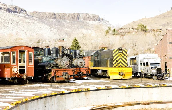 Železniční muzeum Colorado, usa — Stock fotografie