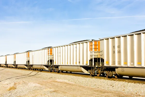Товарний потяг, Колорадо, США — стокове фото