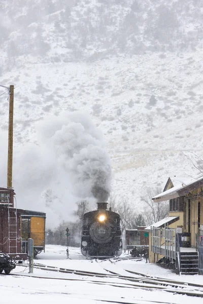 두랑고 (멕시코)와 실버톤 좁은 계기 철도, 콜로라도, 미국 — 스톡 사진