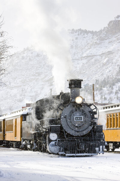Durango and Silverton Narrow Gauge Railroad, Колорадо, США
