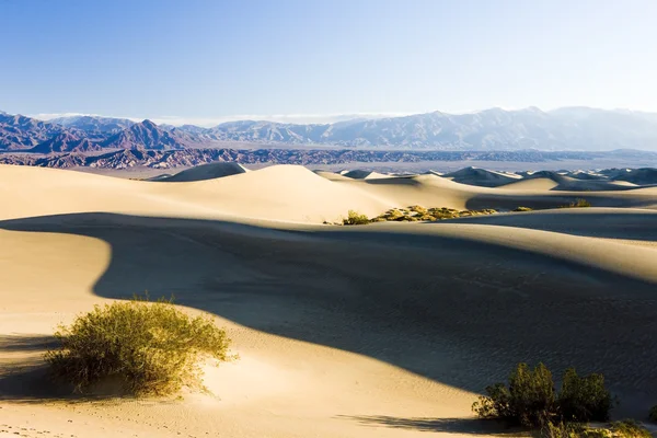 Stovepipe Wells sand dunes, Death Valley National Park, Californ — Stock Photo, Image