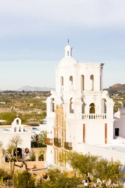 Missão San Xavier del Bac, Arizona, EUA — Fotografia de Stock