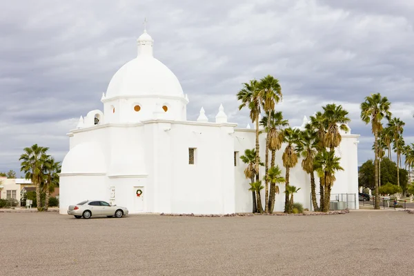 Onbevlekte Ontvangenis church, ajo, arizona, Verenigde Staten — Stockfoto