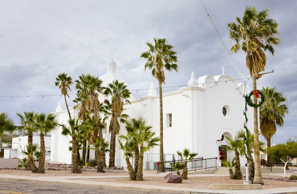 Церковь Непорочного Зачатия, Аджо, Аризона, США — стоковое фото