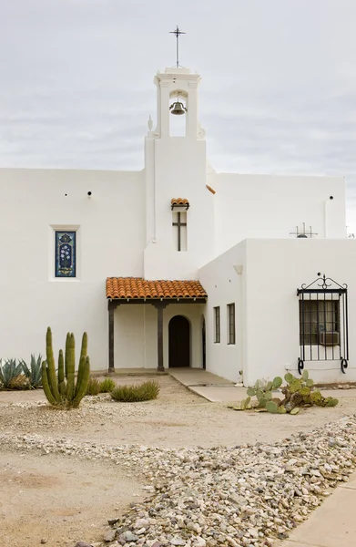 Церковь в Аджо, Аризона, США — стоковое фото