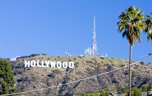 Hollywood Sign, Los Angeles, Kalifornia, USA — Stock Fotó