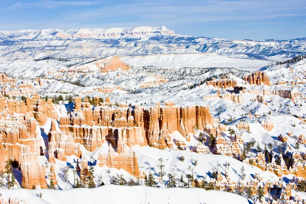 Parco nazionale del Bryce Canyon in inverno, Utah, USA — Foto Stock