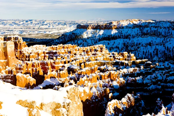 Εθνικό Πάρκο Bryce Canyon το χειμώνα, Γιούτα, ΗΠΑ — Φωτογραφία Αρχείου
