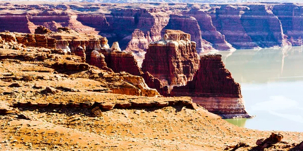 stock image Lake Powell, Glen Canyon, Utah, USA