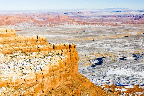 Téli táj, Utah, Amerikai Egyesült Államok — Stock Fotó