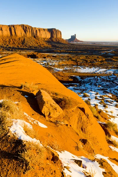 stock image Sentinel Mesa, Monument Valley National Park, Utah-Arizona, USA