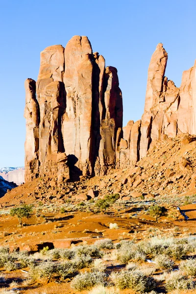 Райн Бог Мбенг, Национальный парк Monument Valley, Юта-Аризона, США — стоковое фото