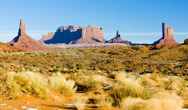 Monument valley nemzeti park, utah-arizona, Amerikai Egyesült Államok — Stock Fotó