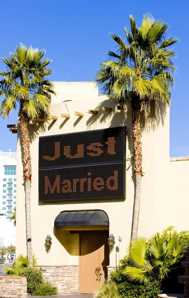 Capela de casamento, Las Vegas, Nevada, EUA — Fotografia de Stock