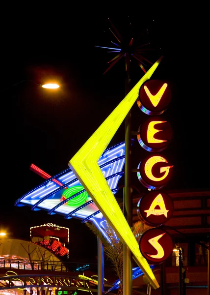 Fremont Street, Las Vegas, Nevada, Estados Unidos — Foto de Stock