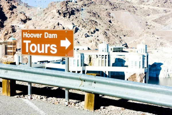 フーバー ダム、アリゾナ州-ネバダ州、アメリカ合衆国 — ストック写真