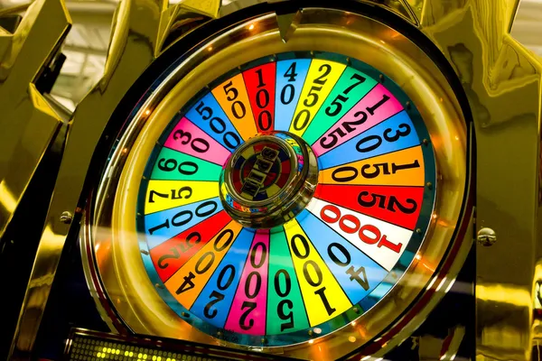 stock image Detail of slot machine at the airport, Las Vegas, Nevada, USA