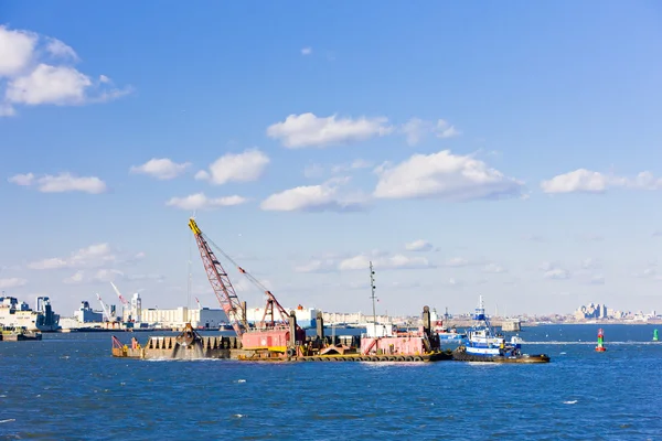 Порт Аппер Нью-Йоркский залив, США — стоковое фото