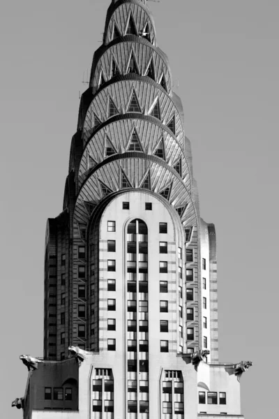 细节的克莱斯勒大楼，曼哈顿，纽约，美国 — 图库照片