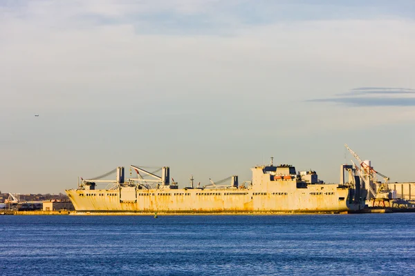 Port in Upper New York Bay, USA — Stock Photo, Image