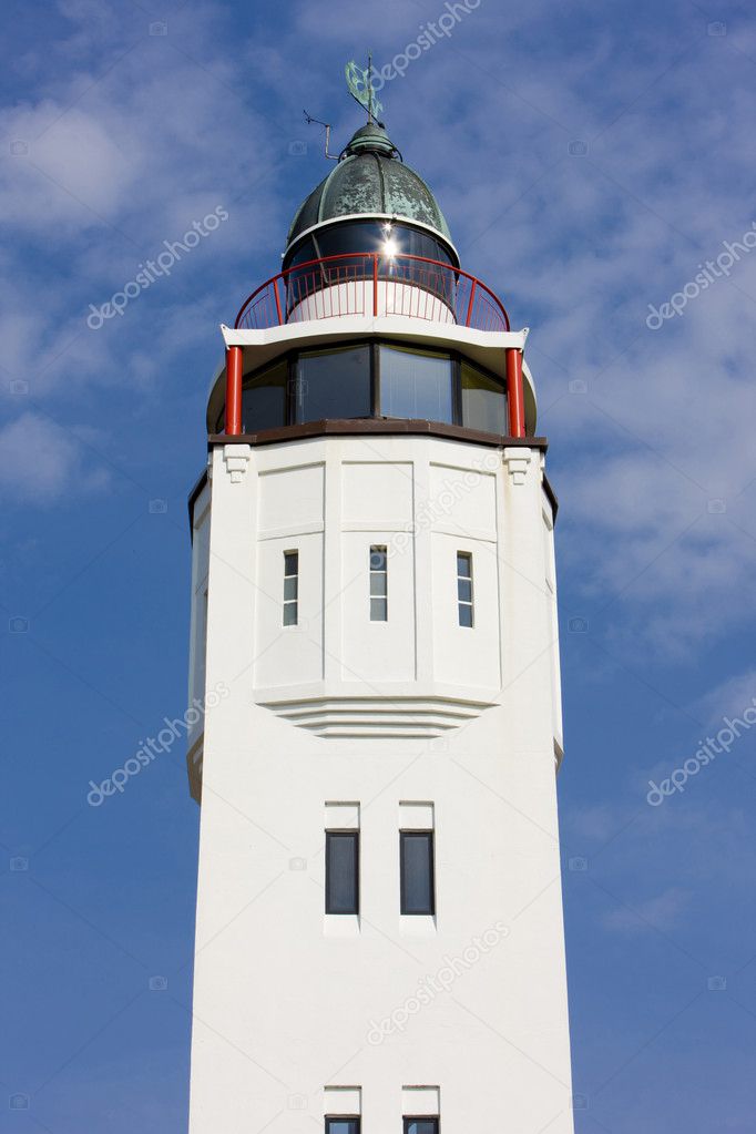 Lighthouse, Harlingen, Friesland, Netherlands