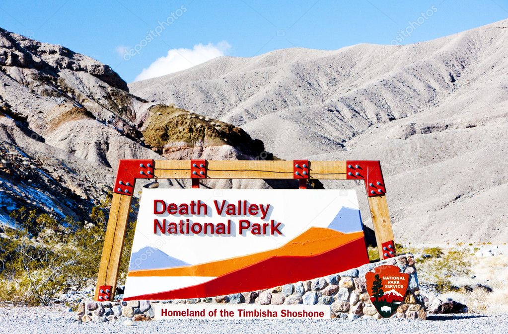 Entrance, Death Valley National Park, California, USA