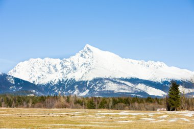 Krivan, Vysoke Tatry (yüksek Tatras), Slovakya