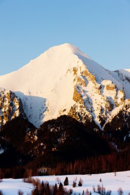 belianske tatry (belianske tatras) kış, Slovakya