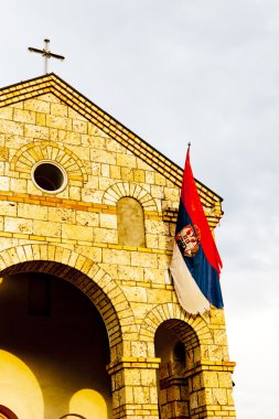 ayrıntı kilisenin yakınında sargan, Sırbistan