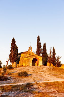 Eygalieres, Provence, Fransa yakınlarındaki Chapel St. Sixte