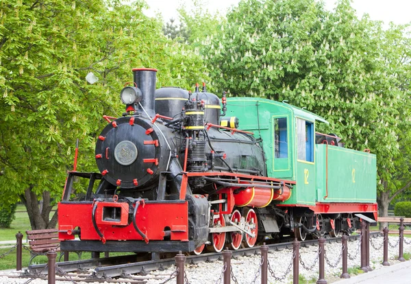 Locomotora de vapor, Kostolac, Serbia — Foto de Stock