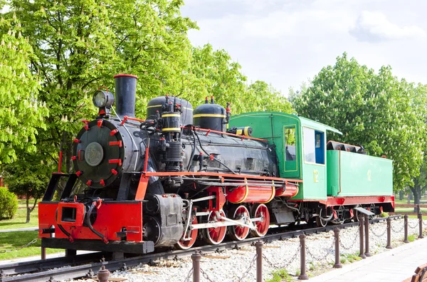 Steam locomotive, Kostolac, Serbia — Stock Photo, Image