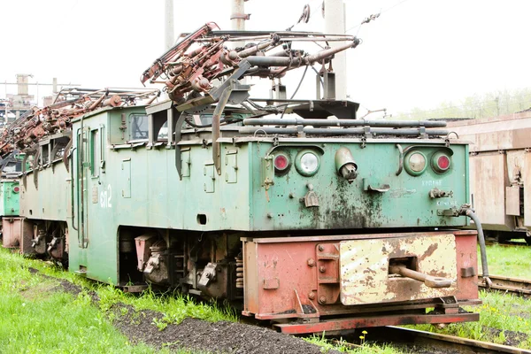 Locomotiva elettrica, Kostolac, Serbia — Foto Stock