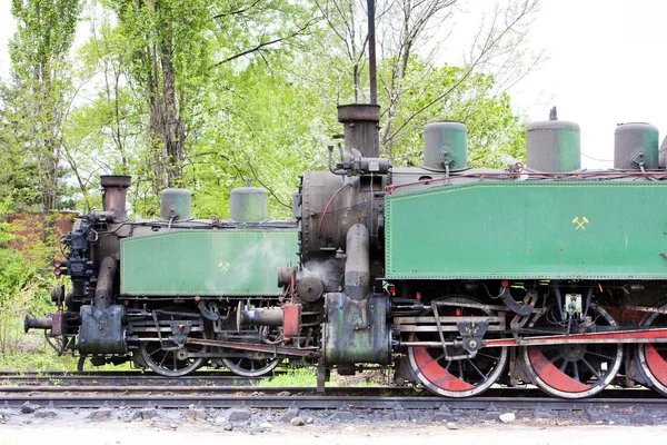Parní lokomotiva, kolubara, Srbsko — Stock fotografie