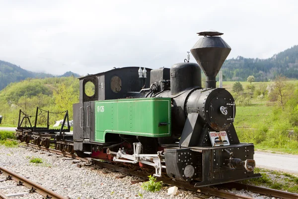 Dampflokomotive, Dobrun, Bosnien und Herzegowina — Stockfoto