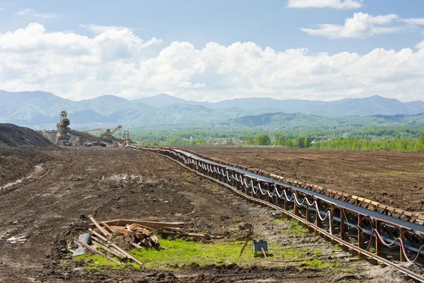 Industria nella regione di Tuzla, Bosnia-Erzegovina — Foto Stock