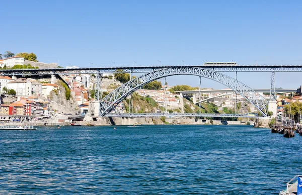 Dom luis ik overbruggen, porto, portugal — Stockfoto