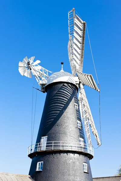 风车在赫金顿，东米德兰，英格兰 — 图库照片
