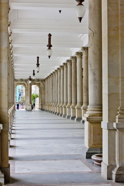 Mlynska Colonnade, Karlovy Vary (Carlsbad), Repubblica Ceca — Foto Stock