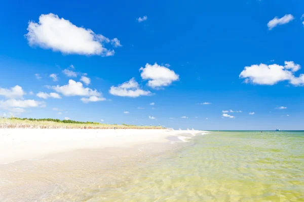 Beach on Hel Peninsula, Pomerania, Poland — Stock Photo, Image