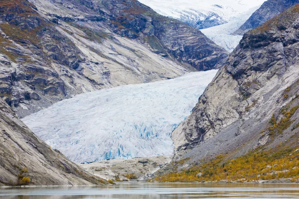 Nigardsbreen glacier, jostedalsbreen nationalpark, norwegen — Stockfoto